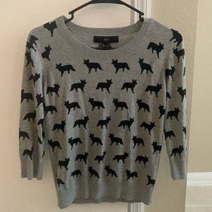 Forever 21 Fox Print Half Sleeve Top